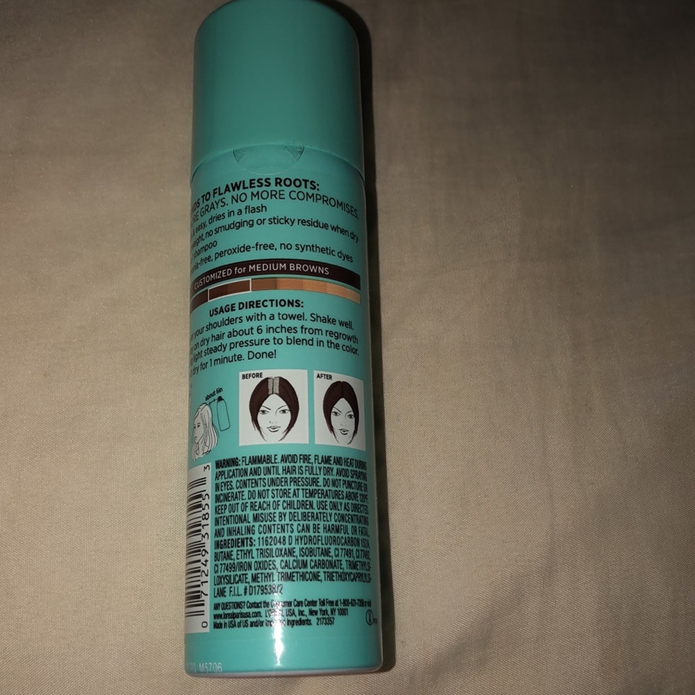 New L’Oréal Magic Root Cover Up Medium Brown 2.0 OZ (57g) BUNDLE OF 2 cans - Picture 4 of 4